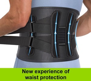 Đai hỗ trợ thắt lưng, bảo vệ cột sống thắt lưng, chất liệu thun co giãn, có thể điều chỉnh, giảm đau - Product Image 5