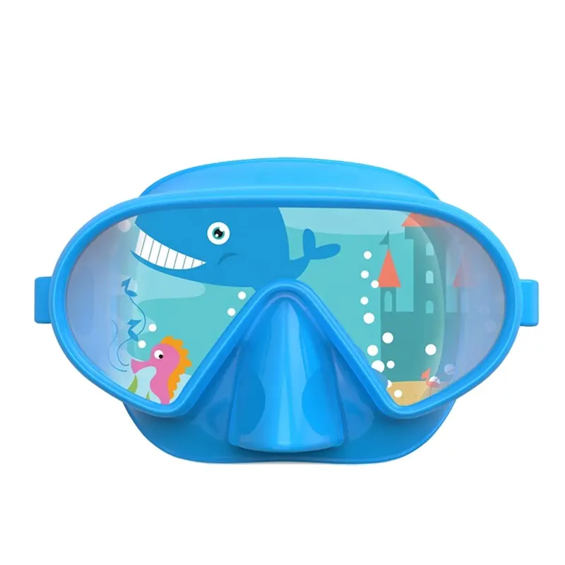 Maschera subacquea per bambini maschera subacquea maschera da snorkeling maschera da nuoto attrezzatura per immersioni subacquee maschera da snorkeling in Silicone per bambini