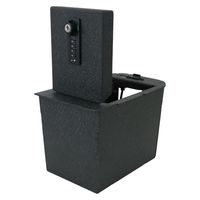 Coffre-fort de sécurité pour console centrale compatible avec Toyota Tacoma |   Boîte de sécurité antivol robuste avec récupération par mot de passe