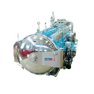 Máquina industrial de retorta do esterilizador da autoclave de SUMPOT para alimentos enlatados