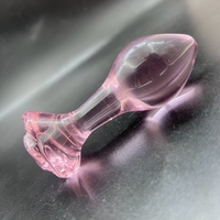 Lisse. Gode en verre pour. Sextoy Prostate G SPOT Massager pour femme ou homme