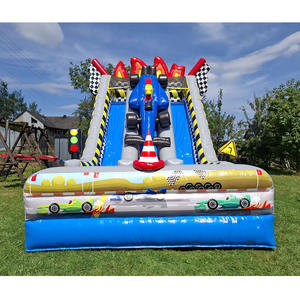 Château Gonflable Commercial de Course avec Toboggan, Grande Structure Gonflable à <span class=keywords><strong>Prix</strong></span> d'Usine - Product Image 5