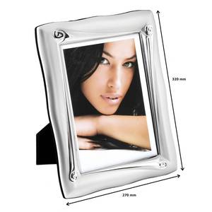 Elegante Cornice Portafoto in Metallo 200x250 mm con Supporto per Arredamento Casa - Product Image 2