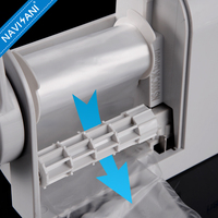 Rouleau de film HDPE recyclable à usage unique pour les sièges de toilette hygiéniques automatiques NAVISANI, fournisseur de film sanitaire