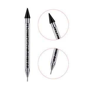 Coloré Double Tête Stylo Cire Cristal Sélecteur Nail Art Strass Pointillage <span class=keywords><strong>Crayon</strong></span> <span class=keywords><strong>Crayon</strong></span> De Cire pour Strass - Product Image 5