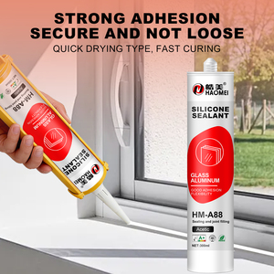 Sellador de Silicona para Vidrio de Alta Calidad con Certificación ISO, Adhesivo Impermeable de Alta Elasticidad para Construcción y Embalaje - Product Image 1