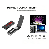 Nouvelle clé USB 2.0 en cuir avec logo LED personnalisé, cadeau promotionnel d'entreprise avec logo personnalisé