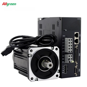 ออลกรีน A4 220V 2/3/4.4A 2000/2500/3000 รอบต่อนาที 400/750/1000W ตัวควบคุมเซอร์โวมอเตอร์ 1.27/2.39/3.5/4.0N.m ชุดไดรเวอร์มอเตอร์เซอร์โว AC - Product Image 1