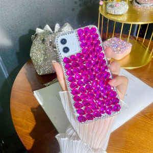Sparkle étui pour samsung Galaxy A54 étui A14 A53 A34 fait à la main Bling filles strass cristal diamant Design couverture A32 A13 <span class=keywords><strong>A73</strong></span> - Product Image 5