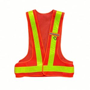 Gilet de sécurité réfléchissant en maille multi-poches, résistant à l'usure, pour l'été, livraison rapide, vente en gros - Product Image 2