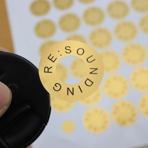 โฮโลแกรมปั๊มร้อนฉลากฟอยล์แบบปั๊มร้อนฉลากตั๋วรักษาความปลอดภัย - Product Image 2