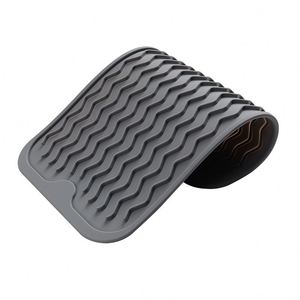 <b>Silicone</b> Drain <b>Mat</b> Water Ripple Non-Slip Kitchen Supplies Easy to Clean Heat Insulation Multifunctional Wholesale Pads & Pads - Product Image 3