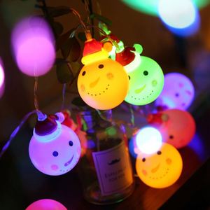 Batería operado de Halloween Navidad vacaciones decoración colgante Luces LED adornos muñeco de nieve Santa Claus renos Bell Luces LED - Product Image 5