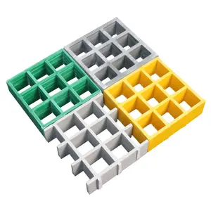 Rửa xe lối đi Pigeon lofts nền tảng bunnings sàn grills sợi thủy tinh lưới Grate FRP Grating