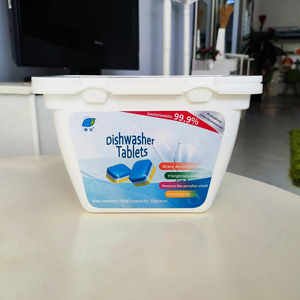 Mapache-Tabletas para lavavajillas, 500 unidades-3 capas, alta calidad, OEM, respetuosas con el medio ambiente, detergente para lavavajillas, tabletas de limpieza caliente - Product Image 4