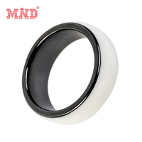 LOGO étanche logo laser nfc Paiement informations sociales Smart Ring avec emballage