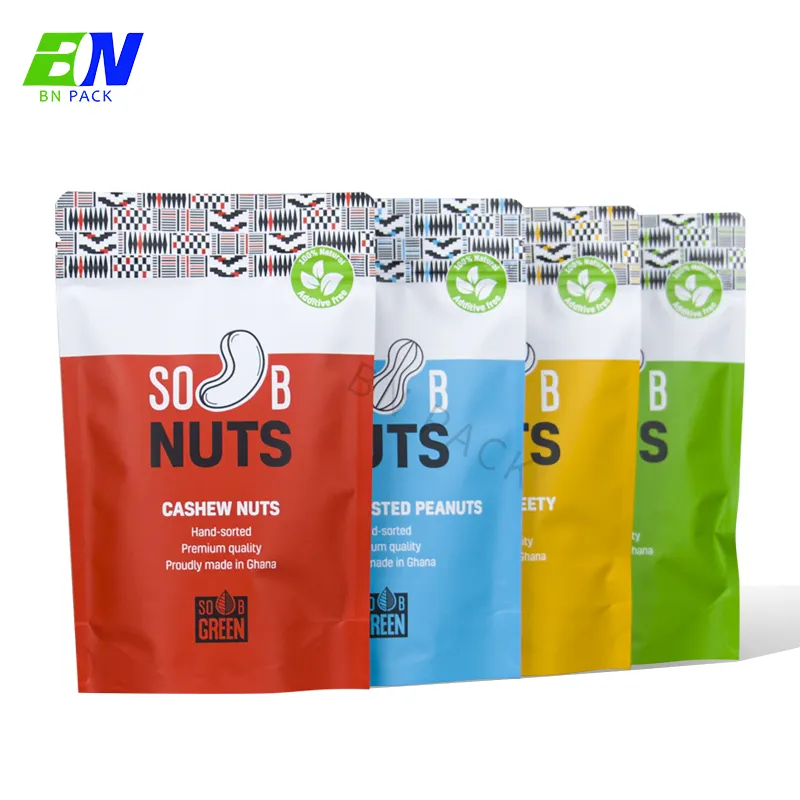 Milk whey protein powder used matte white zip lock packaging stand up plastic pouch sachet doypack bags with zipper customized