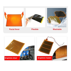 แผ่นทำความร้อนโพลีอิไมด์ 12V PTC ฟิล์มทำความร้อนแบบหนา สำหรับแบตเตอรี่พลังงานใหม่ - Product Image 2