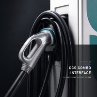 Nouvelle station de charge rapide DC avec procédé de montage innovant, résistante aux pulvérisations de sable et de sel, à persiennes entièrement en aluminium, 50 PPI, anti-poussière IP54, 80-240kW