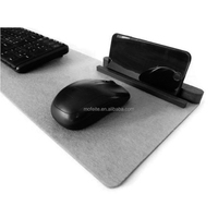 Tapis de bureau multifonctionnel imperméable en feutre, taille personnalisée, tapis d'ordinateur, tapis de bureau