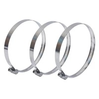 Colliers de serrage réglables en acier inoxydable 304 électroplaqué de haute qualité pour tuyaux avec système de mesure métrique, fabriqués en Chine