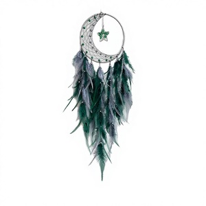 Atrapasueños Bohemio Hecho a Mano con Piedras para Espejo Retrovisor de Coche - Product Image 2