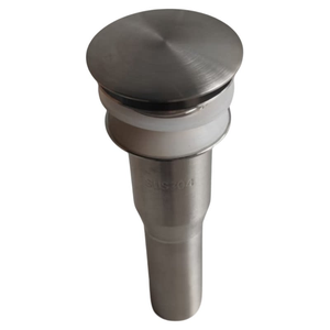 Lavabo Moderno Redondo de Acero Inoxidable con Pedestal Integrado y <span class=keywords><strong>Base</strong></span> <span class=keywords><strong>para</strong></span> Instalar en el Suelo - Product Image 3