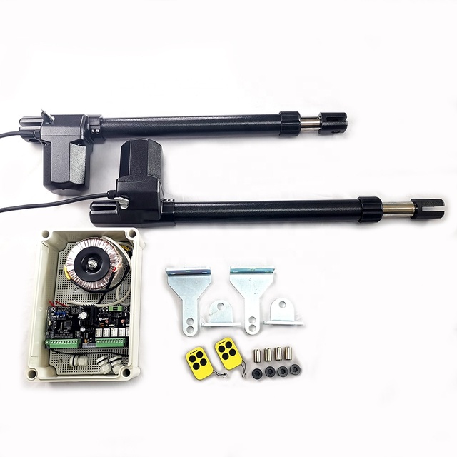 Heavy Duty 500KG*2 Double Arms Automatic Swing Gate Opener DC24V Gate Motor