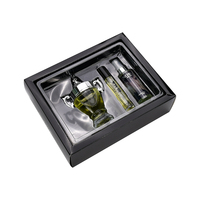 Vente en gros de parfums pour hommes de marque originale 100 ml, Cologne fraîche, ensemble de voyage en trois pièces