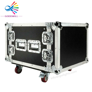 ตู้แร็คใช้ในพื้นที่8U ขนาด19นิ้วเคสสำหรับจัดแสดงสินค้าแบบประตูคู่ - Product Image 3