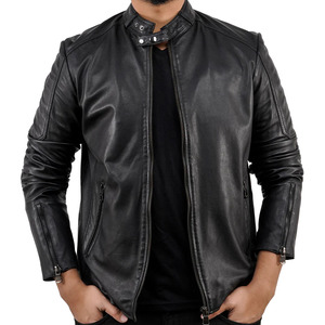 Wholesale Low Price Winter Warm High Quality <b>Men</b> Leather <b>Jacket</b> Waterproof Eco-Friendly Windproof Hot Sale - Product Image 1