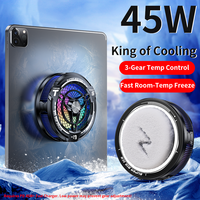 AntarcChill 45W Magnetischer Tablet-Kühler TEC Halbleiter-Kühlkörper 3-Stufen Einstellbar Magnetische und Clip-Halterung für Tablets