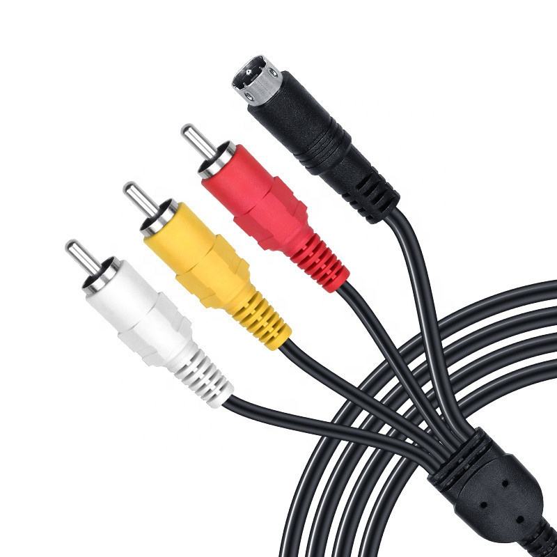 HongXing Semicircular Interface VMC-15FS AV Electronics A/V Audio Video TV-Out Cable/Cord/Lead for S Ony Camera Camcorder Video