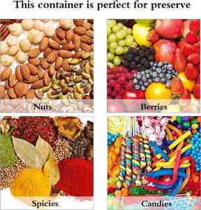 Plateau de rangement alimentaire blanc à 8 compartiments scellé en PET+PP, design exclusif, avec couvercle et poignée, recyclable et sain, idéal pour servir les légumes - Product Image 4