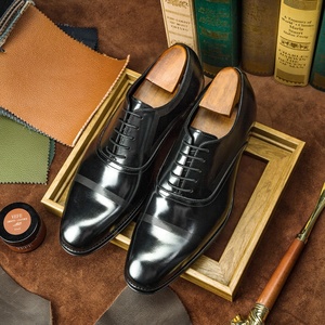 Men's Stylish Oxford Dress <b>Shoes</b> Luxury Casual and Formal Business Handcrafted Leather Footwear for Autumn Season - Product Image 5