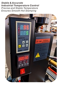 Machine de marquage à chaud manuelle de haute qualité pour le traitement du cuir - Product Image 5