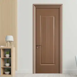 Best Quality WPC Door Water Resistant Fire-Proof Interior Bedroom Door For Houses