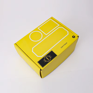 Biểu tượng tùy chỉnh bưu phẩm vận chuyển Hộp bao bì đầy màu sắc hộp bưu phẩm chăm sóc da bưu phẩm mỹ phẩm Bao bì hộp với logo - Product Image 5