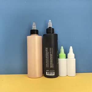Botellas vacías de PE reciclable de 350 ml (12 oz) con gotero, tapa giratoria, para líquidos, pintura, tinta, refrescos, champán. - Product Image 3