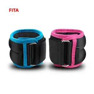 Wholesale Custom LOGO Fitness Lifting Tied Hands Feet Adjustable Sand Bags High Quality 0.5kg 1kg Wrist Ankle Weight