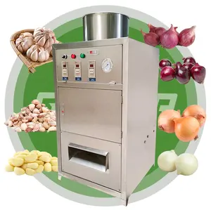 Low Price India Chain Driven Top Industrial Latest Dry Garlic Peeler Peel Machine Complete Line of Garlic