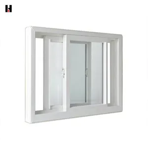 PVC doors and windows manufacturing sliding window bedroom China hardware factory