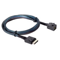 OCuLink PCIe PCI-Express SFF-8611 4i ke Slimline SFF-8643 Kabel Data Aktif SSD 50cm untuk Kartu SSD eGPU