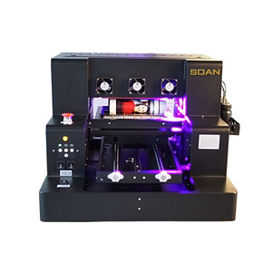 Low Cost A4 Flatbed UV <b>Printer</b> Inkjet Printing Machine for Phone Case Glass Trophy Acrylic Golf Balls Pen Wood Metal - Product Image 1