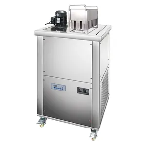 Máquina de pirulito de gelo comercial, fabricante de picolés/moldes totalmente automáticos para fazer picolés no gelo