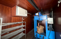 Conteneur de réparation mobile pour fraises de tunneling entièrement équipé |   Atelier de maintenance préfabriqué sur site pour machine de forage de tunnels