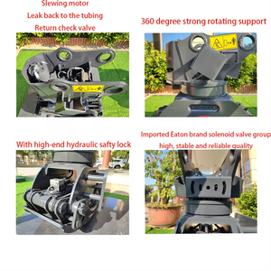 Maquinaria Forestal Xuvol para Agarre de Madera, Excavadora de 10 y 15 Toneladas con Garra Hidráulica Giratoria para Troncos - Product Image 3