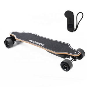 Planche à roulettes électrique JIESEN <span class=keywords><strong>Longboard</strong></span> Kit de télécommande à double entraînement avec camions de 7 pouces Vitesse de 38 km/h Portée de 15 à 20 km Ceinture Charge de 100 kg - Product Image 6