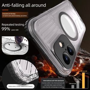 Funda de teléfono galvanizada semitransparente esmerilada-Protección completamente sellada, apta para iPhone 16/15/Pro/Plus/Pro Max - Product Image 6