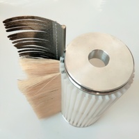 Papier de verre pour le polissage des meubles, papier abrasif, moule en sisal, manche de brosse